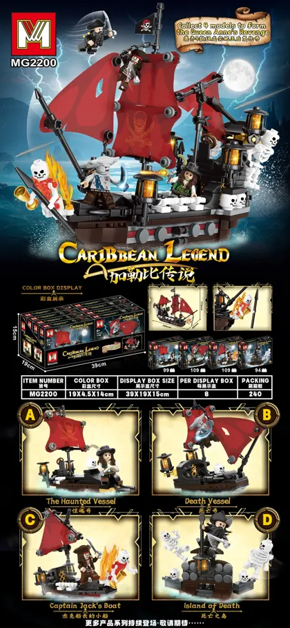 Creative & Collectibles Building Block Set MG2200